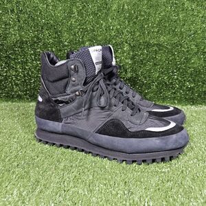 Spalwart Black Marathon Athletic Trail Hiking Mid Boots Mens Size US‎ 11.5